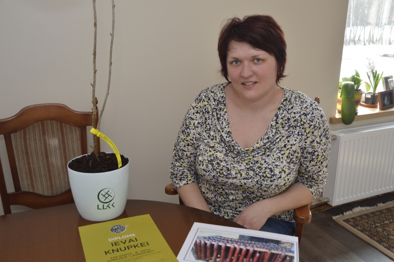 Mājražotāja Ieva Knupke